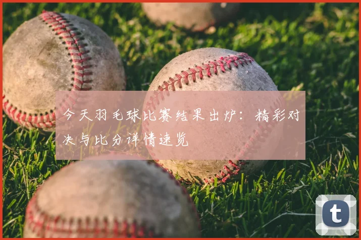 今天羽毛球比赛结果出炉：精彩对决与比分详情速览